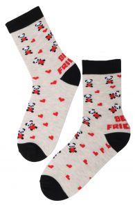 FRIENDSHIP Valentine's Day cotton socks | BestSockDrawer.com