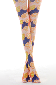 FRUITY tights with fruit print pattern | BestSockDrawer.com