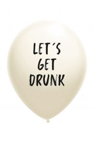 LET'S GET DRUNK balloon | BestSockDrawer.com
