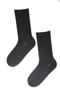 HANS dark grey merino socks for men | BestSockDrawer.com