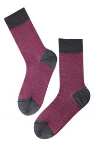 HERBERT pink Dress Socks for Men | BestSockDrawer.com
