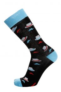 VALDUR black socks for men with the text "BEST DAD" in English | BestSockDrawer.com