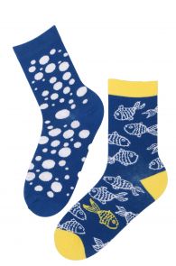GOLDFISH cotton socks with fish | BestSockDrawer.com