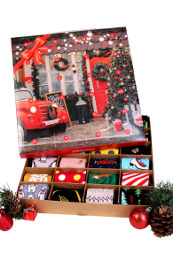 UNIQUE ADVENT CALENDAR with 24 pairs of socks | BestSockDrawer.com