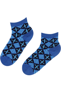 PÜHA ON MAA blue socks | BestSockDrawer.com