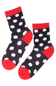MERINO DOTS dotted merino socks | BestSockDrawer.com