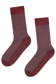 NEEMO burgundy suit socks | BestSockDrawer.com
