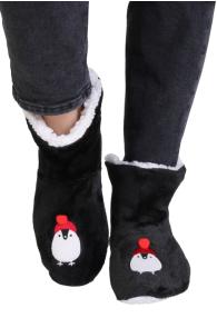 PINGU black soft slippers | BestSockDrawer.com