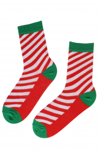 CANDYSHOP striped cotton socks in bright colours | BestSockDrawer.com