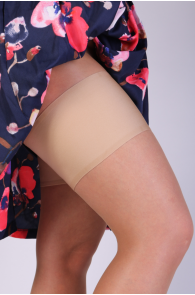 PLAIN light brown anti-chafing thigh bands | BestSockDrawer.com