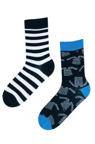 SEAMAN marine themed cotton socks | BestSockDrawer.com