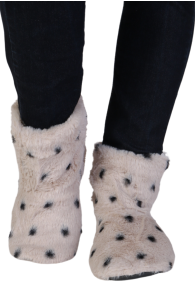 SOFTY warm beige slippers | BestSockDrawer.com