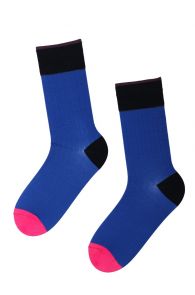 MARCUS blue Dress Socks for Men | BestSockDrawer.com