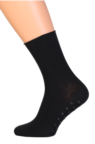 OLEV black anti-slip socks for men | BestSockDrawer.com