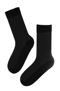OWEN black suit socks for men | BestSockDrawer.com