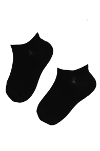 MONDI black viscose socks for children | BestSockDrawer.com