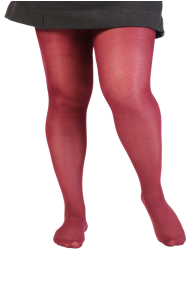OPAQUE plus size red tights for women | BestSockDrawer.com
