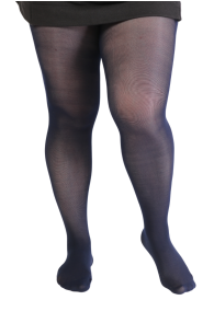 OPAQUE plus size blue tights for women | BestSockDrawer.com