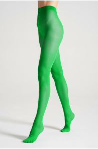 STIINA ELECTRIC GREEN 40DEN green tights | BestSockDrawer.com