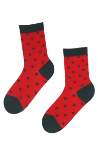 TAMPERE merino wool socks with dots | BestSockDrawer.com