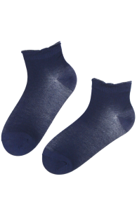 TESSA dark blue low-cut socks | BestSockDrawer.com