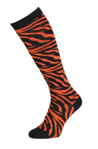 TIGER knee-highs with a tiger pattern | BestSockDrawer.com