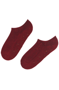 TUULI red anti-slip low-cut wool socks | BestSockDrawer.com