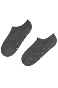 TUULI grey anti-slip low-cut wool socks | BestSockDrawer.com