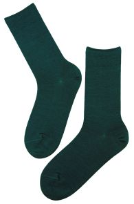 HANS dark green merino socks for men | BestSockDrawer.com