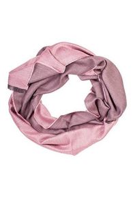 Alpaca wool and silk double face pink shawl | BestSockDrawer.com