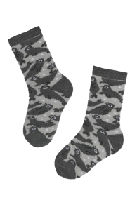 WINTER SEAL angora wool socks for kids | BestSockDrawer.com